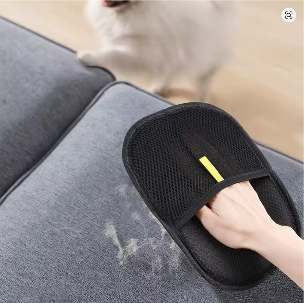 Gant de toilettage anti-poils pour chats et chiens