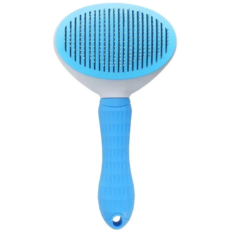 Brosse autonettoyante pour chiens et chats