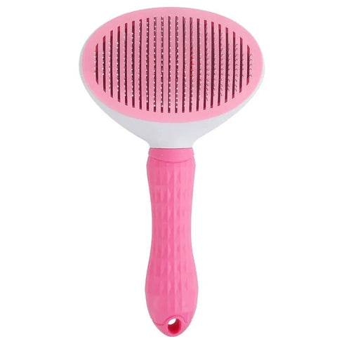Brosse autonettoyante pour chiens et chats