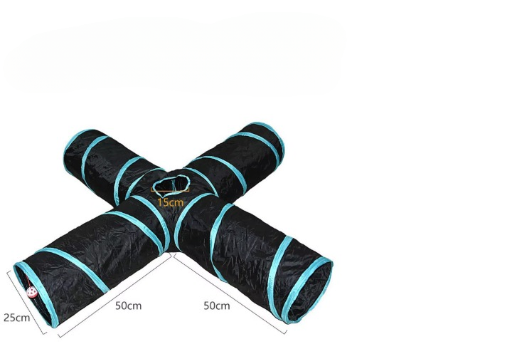 Tunnel de jeu pliable pour chat – Stimulation et divertissement